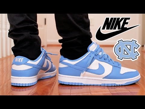NIKE DUNK LOW "UNIVERSITY BLUE UNC" REVIEW & ON FEET