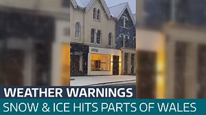 Snow causes disruption as bitingly cold temperatures hit Wales - Latest From ITV News