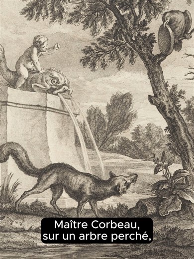 "Le Corbeau et le Renard", incontournable fable de La Fontaine 🧀 #fable #jeandelafontaine #parolesdauteurs | Paroles d'auteurs