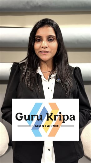 gurukripa- foam & fabrics on Instagram: "🏆 Guru Kripa Foams & Fabrics | Co-founder Riya Ailani | 35+ Years of Trusted Quality & Service in Maharashtra 🛋️✨ Your one-stop destination for premium foams and fabrics! #premiumquality #FACTORYTOUR #PUFoam #instagramreels #instagood #iexplore #interior_and_living #iexplorer #viralnow"