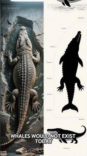 Ambulocetus: The Walking Whale That Hunted Humans 🌊👀”