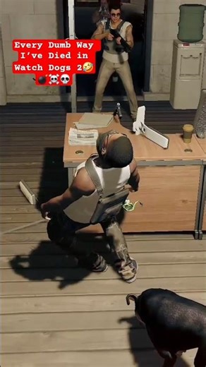 EVERY DUMB WAY I'VE DIED IN WATCH DOGS 2 🤣💣WatchDogs2 #StealthGameplay #SilentKills #DedSec #Marcus