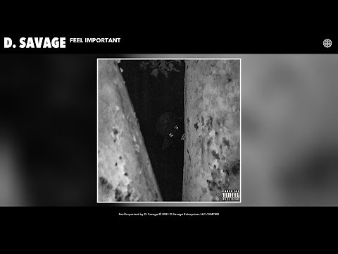 D. Savage - Feel Important (Official Audio)
