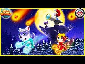 PAW Patrol Rescue World - New Update - Unlocked Mighty Marshall & Mighty Everest!