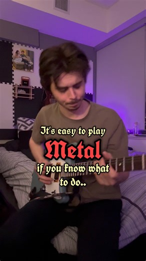 ~How to play metal guitar~ #guitar #metal #guitartutorial