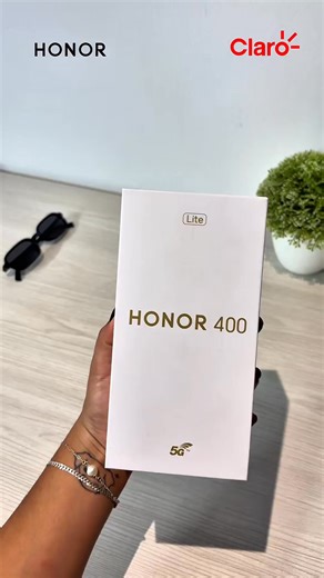 33K views · 189 reactions | El mejor unboxing es el del nuevo Honor 400 Lite.  Disponible en tu Tienda Claro favorita | Claro El Salvador | Facebook