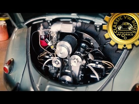 Will it RUN? BuG JUDSON SuperCharger KIT Installed 1954 VW Beetle 36hp Engine Build Restoration