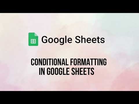 How to Use Conditional Formatting in Google Sheets | Step-By-Step