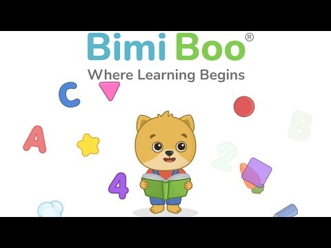 Bimi Boo Learning Video Game For Toddlers Preschoolers Kids. Colors,Puzzles,Coloring,Numbers,Shapes