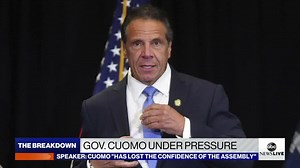 6.7K views · 103 reactions | New York Gov. Andrew Cuomo is facing pressure to step down as Speaker Carl Heastie says he has lost the confidence of the Assembly. ABC News' Erielle Reshef has the latest. https://abcn.ws/3CdLV9w | ABC News Live | Facebook