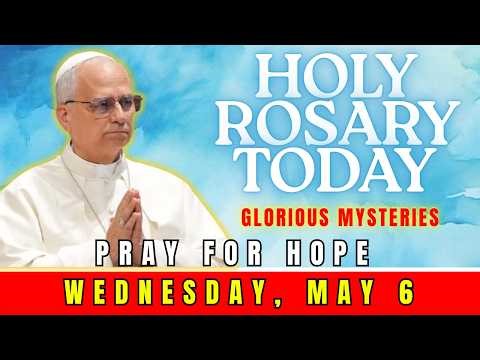 HOLY ROSARY WEDNESDAY, MAY 6 | GLORIOUS MYSTERIES | ST. JUDE: MIRACLE PRAYER FOR IMPOSSIBLE CAUSES