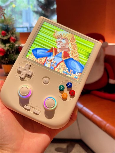 #RG406V Vertical screen design, slim body retro button layout, delivering a classic feel in your hands#Handheld #ANBERNIC #anbernic #fyp #retrogame #Retro #gameconsole