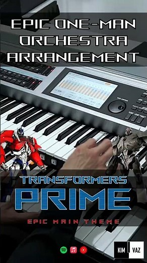 Transformers Prime Main Theme | Epic One-Man Orchestra Arrangement!
