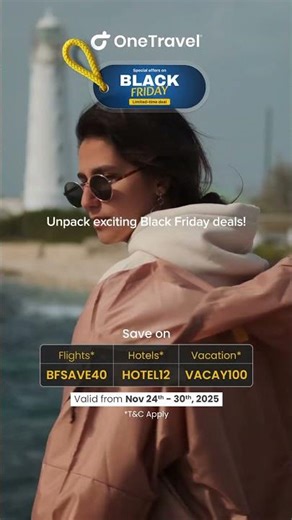 Your Black Friday Travel Savings Are Here!
