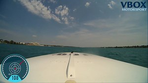 Offshore Power Boat racing test