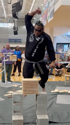Testing Power, Speed & Technique | Martial Arts Combative Wood Board Breaking Challenge #martialarts