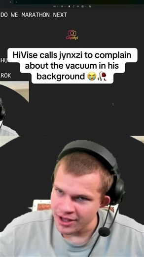HiVise's Hilarious Vacuum Complaint to jynxzi