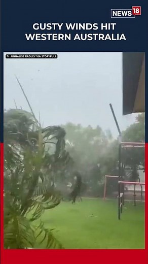 Cyclone Narelle Intensifies Offshore, Australia Braces for Possible Category 4 Landfall | N18S