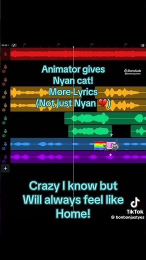 Nyan cat with lyrics(no nyan mentioned✌️😭)#nyancat #cat #cats #kitty