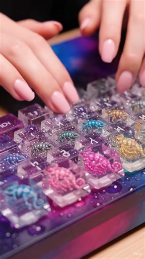 Ultra Satisfying Chameleon Keyboard ASMR