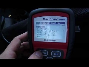 Diagnostic OBD Autel MaxiScan MS509 Suzuki Jimny - Voyant Check Engine