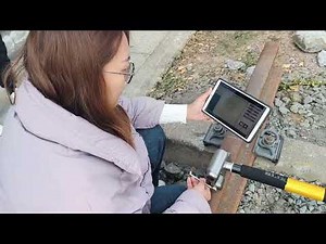 Rail profile measurement device video