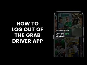 How to Log Out of the Grab Driver App