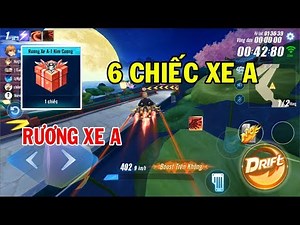 ZingSpeed Mobile | Mở Rương Xe A - 6 Chiếc Xe A Bên Trong