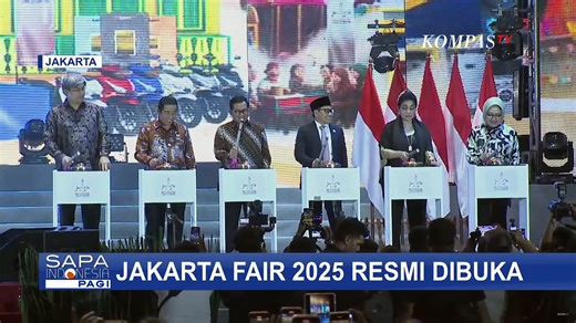 Jakarta Fair Kemayoran 2025 Resmi Dibuka, Hadirkan Musik hingga Kuliner Nusantara
