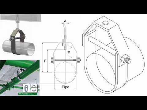 Clevis Hanger Pipe Support | Revit Family | LOD 500 | BIM