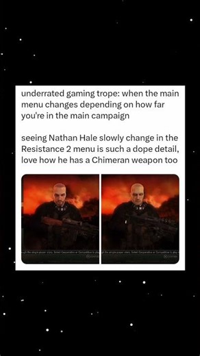 Underrated Gaming Detail: Dynamic Main Menus That Evolve With the Story