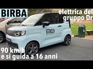 BIRBA Dr preview: electric minicar that can be driven from age 16 onwards with over 150 km of range