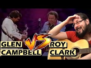 GLEN CAMPBELL & ROY CLARK's Battle Of The Guitars Reaction & Analysis