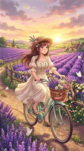 ✨ Escape Into This Dreamy Anime Sunset 💜