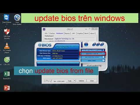 up bios trực tiếp trên windows. How to update bios directly on windows operating system.