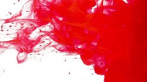 clip-33663103-red-blood-color-paint-ink-drops-water
