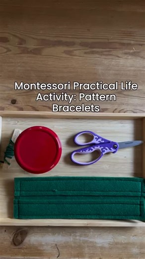4.8K views · 295 reactions | Montessori Activities that blend Practical Life and Pre-Math skills like patterning are fun and easy ways to help your child feel confident heading back to school. #montessoriathome #montessoriactivity #montessori #montessoritoddler #ourmontessorilife | Our Montessori Life | Facebook