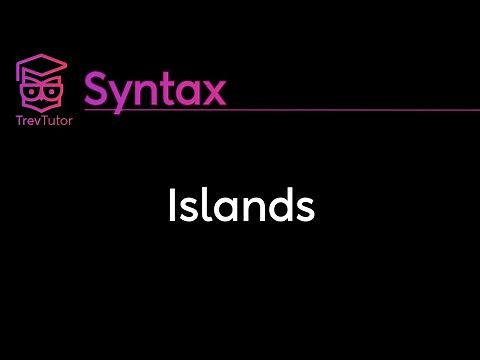 [Syntax] Islands