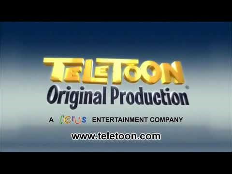 Teletoon Original Production Logo with 2004 Corus Byline And URL (2007-2011)