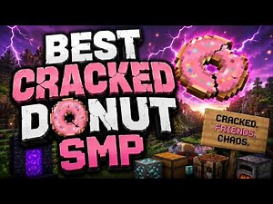 🍩 Best Cracked Donut SMP (Minecraft Java 1.21+)