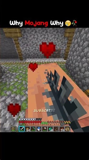 Why Mojang Why #minecraft #mlgclutch #pvp #clutch #manhunt #gaming