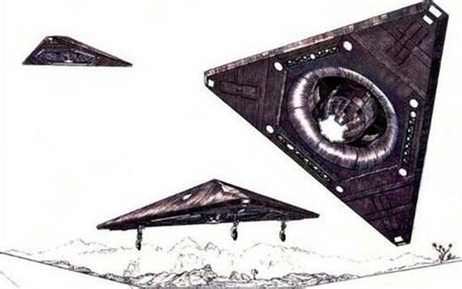 【绝密飞行2-曙光女神计划】TR - 3B ASTRA，51区真正用于实效验证的反重力飞行器？？