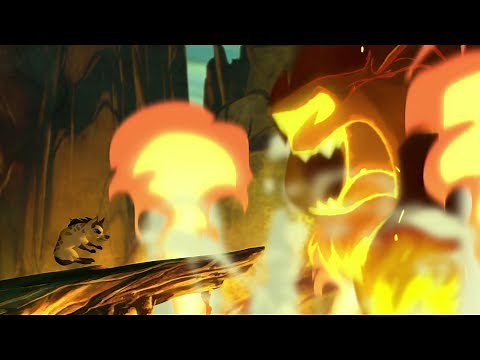 Lion Guard: The Failed Attack & Scar's Anger | The Hyena Resistance HD Clip