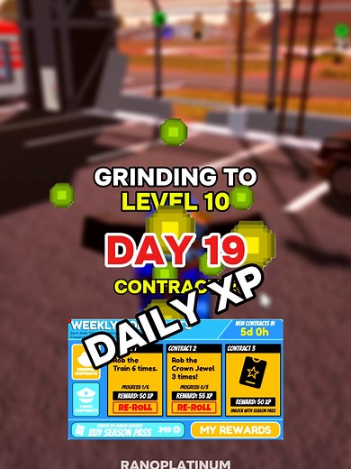 Grinding to Level 10 in Roblox Jailbreak