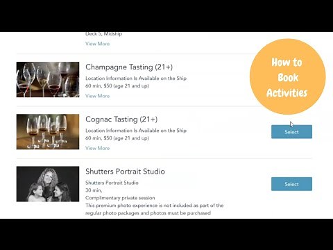 How to book activities on Disney Cruise Line 2022 | Disney Fantasy