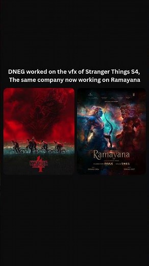 The VFX for Stranger Things Season 4 was created by DNEG