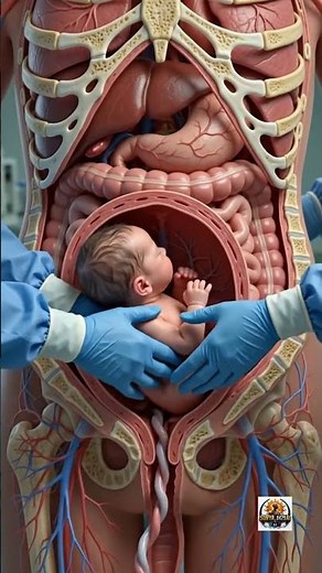 “How is a baby delivered during a C-section? 👶🏥