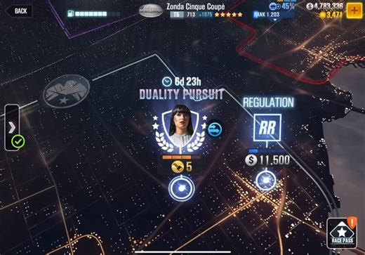 CSR2:完赛双重追逐，提Huayra Codalunga