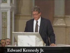 The funeral of Senator Edward Kennedy