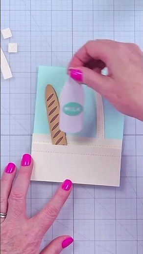 Market Tote Card Tutorial 🧺 April Large Die Club | Easy Die Cutting Cardmaking